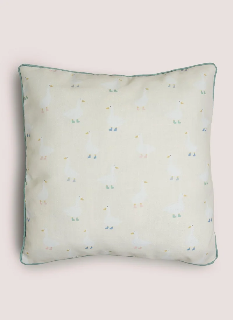 ماتلان Blue Duck Embroidered Cushion